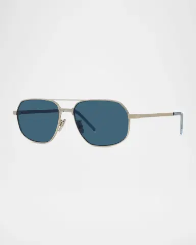 Givenchy GV One 57mm Metal Aviator Sunglasses | Thumbnail 2 Givenchy GV One 57mm Metal Aviator Sunglasses | Thumbnail 2
