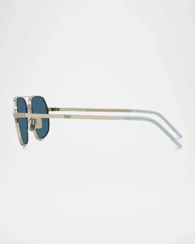 Givenchy GV One 57mm Metal Aviator Sunglasses | Thumbnail 3 Givenchy GV One 57mm Metal Aviator Sunglasses | Thumbnail 3