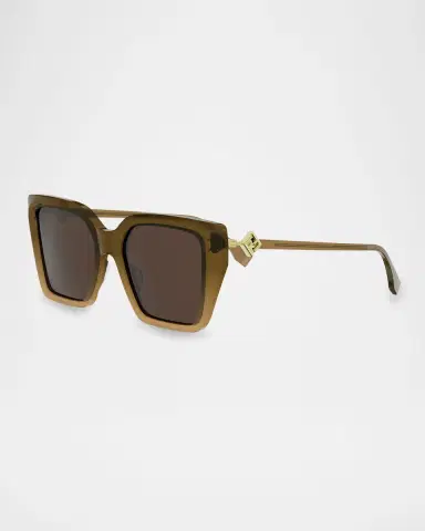 Fendi FF Diamonds 54mm Square Sunglasses | Thumbnail 3 Fendi FF Diamonds 54mm Square Sunglasses | Thumbnail 3
