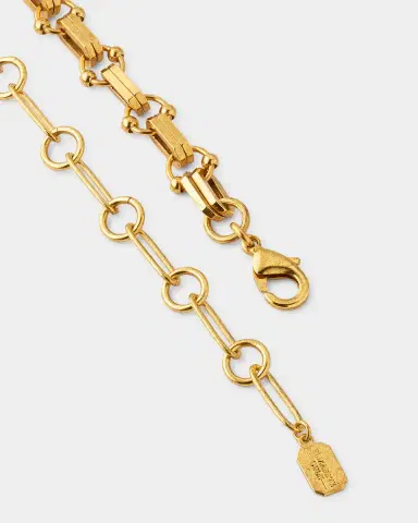 Elizabeth Cole Laurel Pendant Chain Necklace | Thumbnail 3 Elizabeth Cole Laurel Pendant Chain Necklace | Thumbnail 3