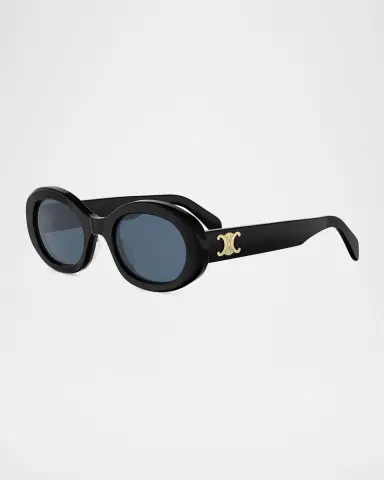 Celine Triomphe 52mm Oval Sunglasses | Thumbnail 2 Celine Triomphe 52mm Oval Sunglasses | Thumbnail 2