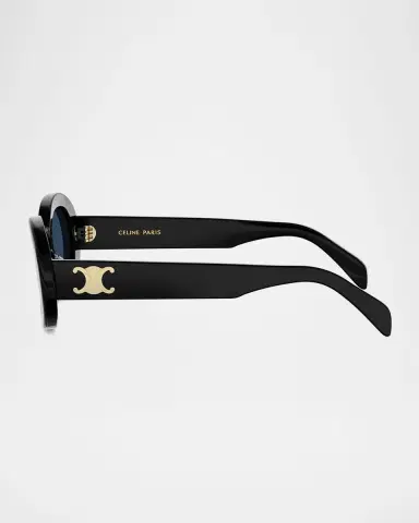 Celine Triomphe 52mm Oval Sunglasses | Thumbnail 3 Celine Triomphe 52mm Oval Sunglasses | Thumbnail 3