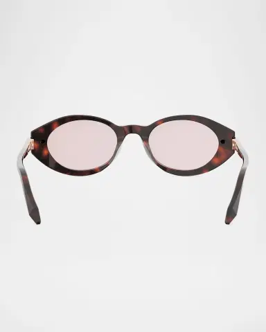 BVLGARI Serpenti Viper Acetate Oval Sunglasses | Thumbnail 4 BVLGARI Serpenti Viper Acetate Oval Sunglasses | Thumbnail 4