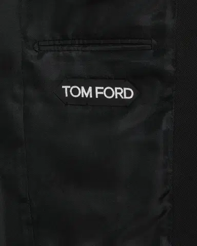 Tom Ford Men's Wool Grain de Poudre Evening Jacket | Thumbnail 5 Tom Ford Men's Wool Grain de Poudre Evening Jacket | Thumbnail 5