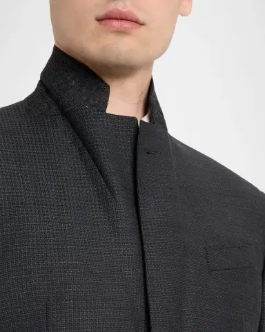 Emporio Armani Men's G Line Virgin Wool Micro-Box Suit | Thumbnail 7 Emporio Armani Men's G Line Virgin Wool Micro-Box Suit | Thumbnail 7
