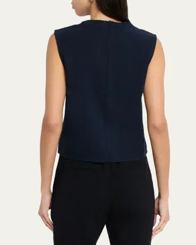 TWP Cropped French Terry Muscle Tank | Thumbnail 2 TWP Cropped French Terry Muscle Tank | Thumbnail 2
