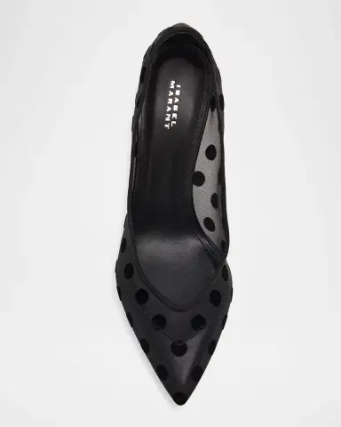 Isabel Marant Pristy Polka-Dot Mesh Pumps | Thumbnail 5 Isabel Marant Pristy Polka-Dot Mesh Pumps | Thumbnail 5