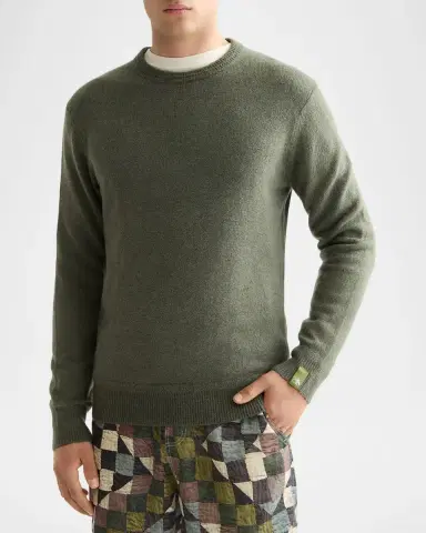 Scotch & Soda Men's Soft Knit Crewneck Sweater | Thumbnail 3 Scotch & Soda Men's Soft Knit Crewneck Sweater | Thumbnail 3