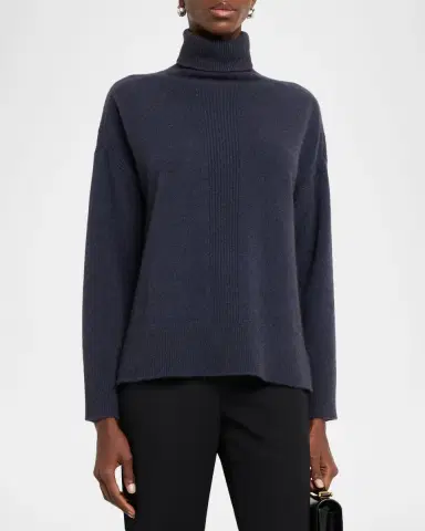 Emporio Armani Turtleneck Wool-Yak Sweater | Thumbnail 3 Emporio Armani Turtleneck Wool-Yak Sweater | Thumbnail 3