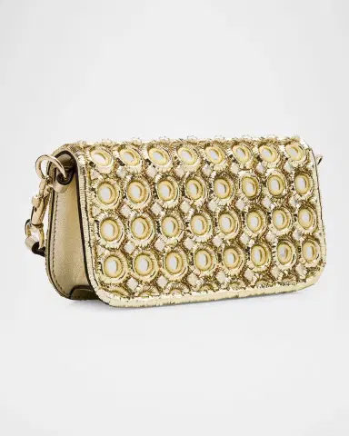Valentino Garavani Loco Small Mirror Embellished Shoulder Bag | Thumbnail 2 Valentino Garavani Loco Small Mirror Embellished Shoulder Bag | Thumbnail 2