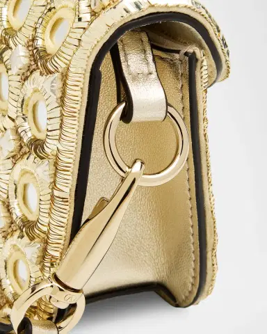 Valentino Garavani Loco Small Mirror Embellished Shoulder Bag | Thumbnail 5 Valentino Garavani Loco Small Mirror Embellished Shoulder Bag | Thumbnail 5