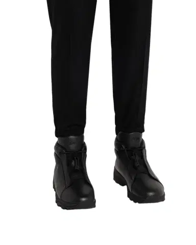 ZEGNA Men 's Leather Triple Stitch Vetta High-Top Sneakers | Thumbnail 1 ZEGNA Men 's Leather Triple Stitch Vetta High-Top Sneakers | Thumbnail 1