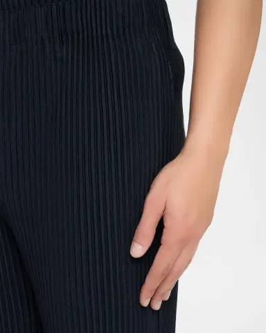 Homme Plissé Issey Miyake Men's Basics Pleated Trousers | Thumbnail 4 Homme Plissé Issey Miyake Men's Basics Pleated Trousers | Thumbnail 4