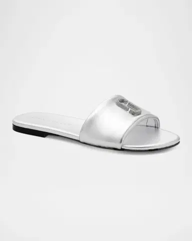 Marc Jacobs The Pave J Marc Snapshot Slide Sandals | Thumbnail 3 Marc Jacobs The Pave J Marc Snapshot Slide Sandals | Thumbnail 3