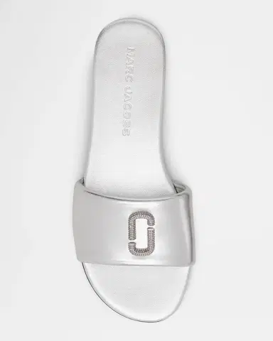 Marc Jacobs The Pave J Marc Snapshot Slide Sandals | Thumbnail 6 Marc Jacobs The Pave J Marc Snapshot Slide Sandals | Thumbnail 6