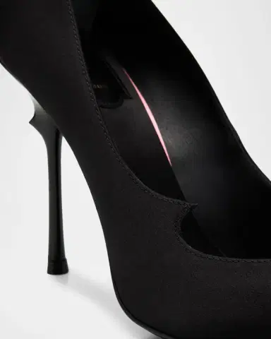 Roger Vivier Epine Rose Satin Pumps | Thumbnail 3 Roger Vivier Epine Rose Satin Pumps | Thumbnail 3