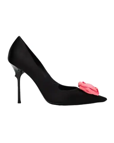 Roger Vivier Epine Rose Satin Pumps | Thumbnail 1 Roger Vivier Epine Rose Satin Pumps | Thumbnail 1