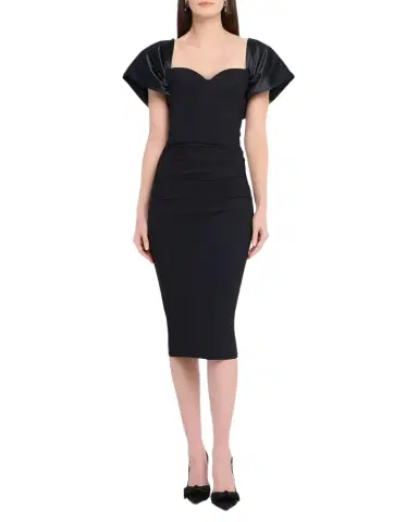 Chiara Boni La Petite Robe Silvya Sweetheart Midi Sheath Dress | Thumbnail 1 Chiara Boni La Petite Robe Silvya Sweetheart Midi Sheath Dress | Thumbnail 1