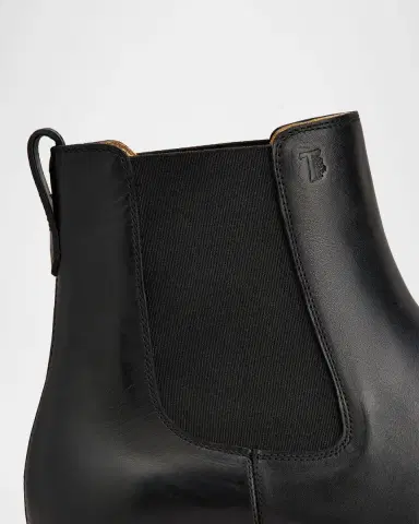 Tod's Men 's Leather Chelsea Ankle Boots | Thumbnail 4 Tod's Men 's Leather Chelsea Ankle Boots | Thumbnail 4