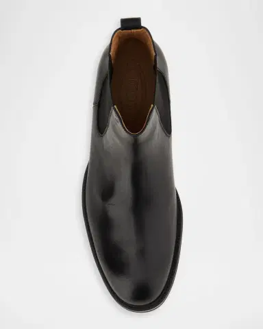 Tod's Men 's Leather Chelsea Ankle Boots | Thumbnail 6 Tod's Men 's Leather Chelsea Ankle Boots | Thumbnail 6