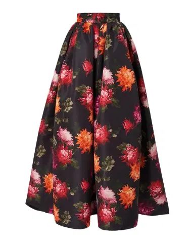 Carolina Herrera Floral-Print Ball Skirt | Thumbnail 1 Carolina Herrera Floral-Print Ball Skirt | Thumbnail 1