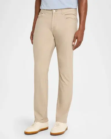 Peter Millar Men 's Brevard Performance Flannel Pants | Thumbnail 3 Peter Millar Men 's Brevard Performance Flannel Pants | Thumbnail 3