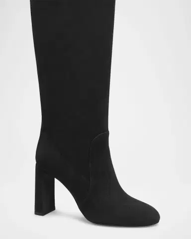 Stuart Weitzman 85mm Babette Tubo Suede Knee-High Boots | Thumbnail 3 Stuart Weitzman 85mm Babette Tubo Suede Knee-High Boots | Thumbnail 3