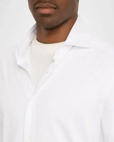 Brunello Cucinelli Men's Long-Sleeve Shirt | Thumbnail 4 Brunello Cucinelli Men's Long-Sleeve Shirt | Thumbnail 4