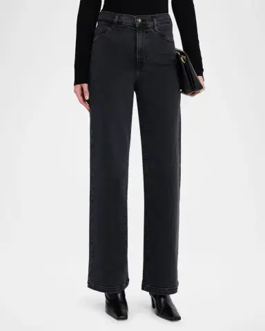 Favorite Daughter The Mischa Super High-Rise Wide-Leg Jeans | Thumbnail 3 Favorite Daughter The Mischa Super High-Rise Wide-Leg Jeans | Thumbnail 3