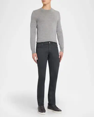 Jacob Cohen Men 's Bard Garment-Dyed Slim Five-Pocket Pants | Thumbnail 2 Jacob Cohen Men 's Bard Garment-Dyed Slim Five-Pocket Pants | Thumbnail 2