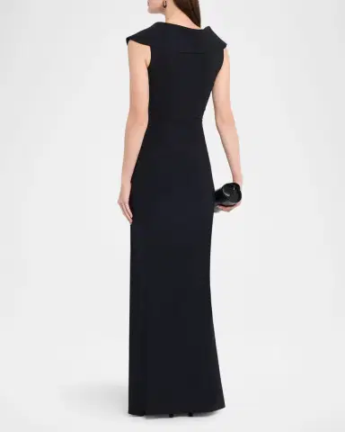 Chiara Boni La Petite Robe Sleeveless Ruffle Mermaid Gown | Thumbnail 2 Chiara Boni La Petite Robe Sleeveless Ruffle Mermaid Gown | Thumbnail 2