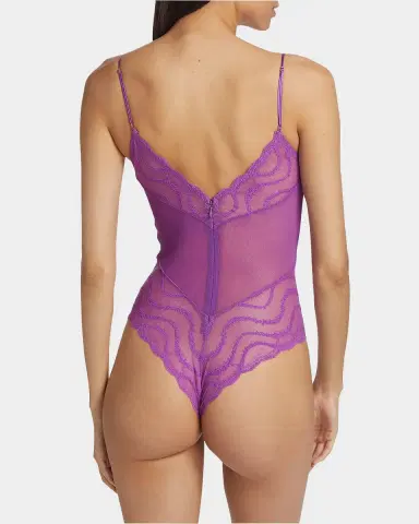 Kiki De Montparnasse Leche Moi Embroidered Tulle Bodysuit | Thumbnail 3 Kiki De Montparnasse Leche Moi Embroidered Tulle Bodysuit | Thumbnail 3