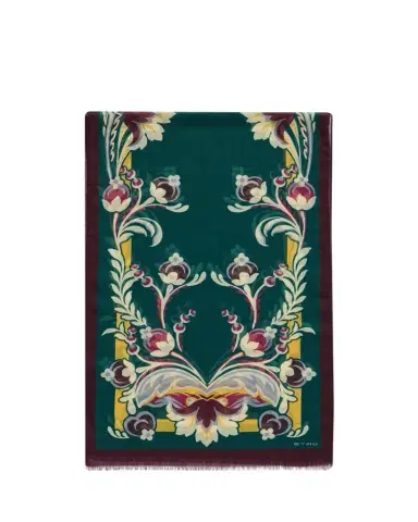 Etro Tosca Cashmere Paisley Scarf | Thumbnail 1 Etro Tosca Cashmere Paisley Scarf | Thumbnail 1