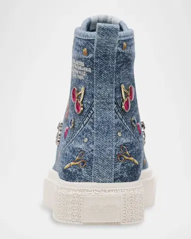Marc Jacobs The Trinket Charm High-Top Sneakers | Thumbnail 4 Marc Jacobs The Trinket Charm High-Top Sneakers | Thumbnail 4