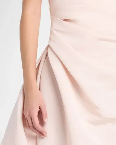 Pamella Roland Draped Silk Faille Gown | Thumbnail 5 Pamella Roland Draped Silk Faille Gown | Thumbnail 5