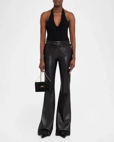 Versace Medusa '95 Croc-Effect Clutch Bag | Thumbnail 9 Versace Medusa '95 Croc-Effect Clutch Bag | Thumbnail 9