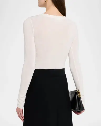 DOROTHEE SCHUMACHER Urban Merino Scoop-Neck Wool Pullover | Thumbnail 2 DOROTHEE SCHUMACHER Urban Merino Scoop-Neck Wool Pullover | Thumbnail 2