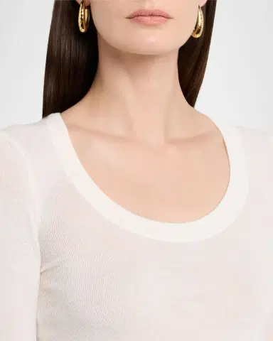 DOROTHEE SCHUMACHER Urban Merino Scoop-Neck Wool Pullover | Thumbnail 4 DOROTHEE SCHUMACHER Urban Merino Scoop-Neck Wool Pullover | Thumbnail 4