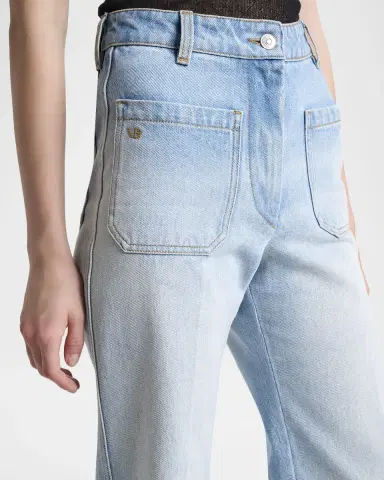 Victoria Beckham Alina Front Pocket Flare Jeans | Thumbnail 9 Victoria Beckham Alina Front Pocket Flare Jeans | Thumbnail 9