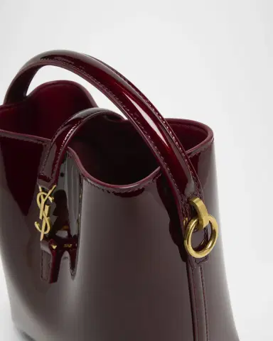 Saint Laurent Le 37 Mini YSL Bucket Bag in Patent Leather | Thumbnail 6 Saint Laurent Le 37 Mini YSL Bucket Bag in Patent Leather | Thumbnail 6