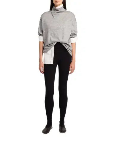 The Row Anapolis Turtleneck Cashmere Jersey Long-Sleeve Top | Thumbnail 1 The Row Anapolis Turtleneck Cashmere Jersey Long-Sleeve Top | Thumbnail 1