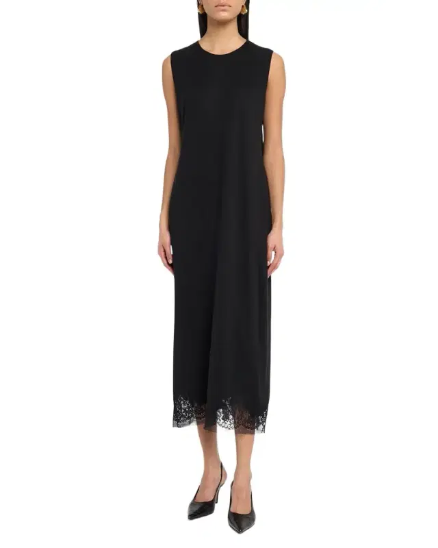 Million Lace-Trim Sleeveless Midi Dress Million Lace-Trim Sleeveless Midi Dress