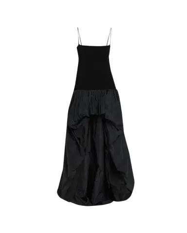 Stella McCartney Crepe Jersey High-Low Bubble Maxi Dress | Thumbnail 1 Stella McCartney Crepe Jersey High-Low Bubble Maxi Dress | Thumbnail 1
