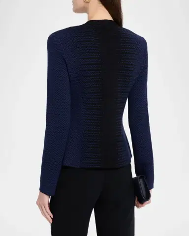 Emporio Armani Two-Tone Blazer | Thumbnail 2 Emporio Armani Two-Tone Blazer | Thumbnail 2