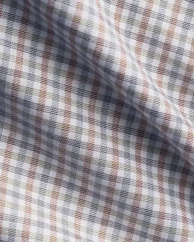 Eton Men's Contemporary Fit Petite Check Sport Shirt | Thumbnail 3 Eton Men's Contemporary Fit Petite Check Sport Shirt | Thumbnail 3