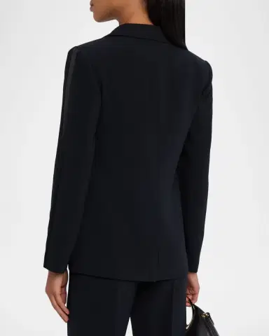 Emporio Armani Single-Button Cutaway Blazer | Thumbnail 2 Emporio Armani Single-Button Cutaway Blazer | Thumbnail 2