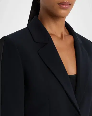 Emporio Armani Single-Button Cutaway Blazer | Thumbnail 4 Emporio Armani Single-Button Cutaway Blazer | Thumbnail 4