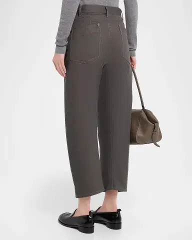 MARIA MCMANUS Cropped Bow-Leg Jeans | Thumbnail 3 MARIA MCMANUS Cropped Bow-Leg Jeans | Thumbnail 3