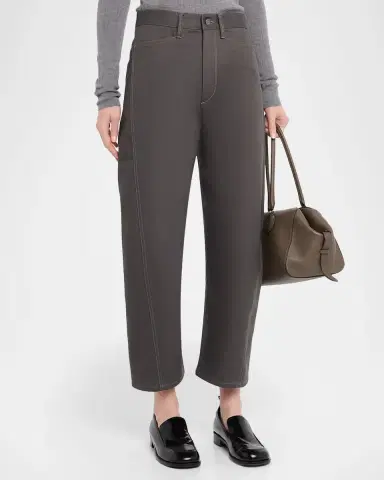 MARIA MCMANUS Cropped Bow-Leg Jeans | Thumbnail 4 MARIA MCMANUS Cropped Bow-Leg Jeans | Thumbnail 4