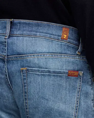 7 for all mankind Men's The Straight Whiskered Jeans | Thumbnail 4 7 for all mankind Men's The Straight Whiskered Jeans | Thumbnail 4